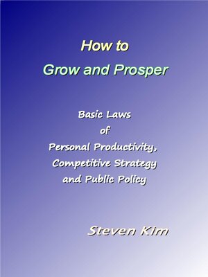 cover image of How to Grow and Prosper